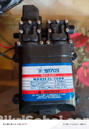 মোটরসাইকেল ক্লিনার ডুয়েল মোটর।